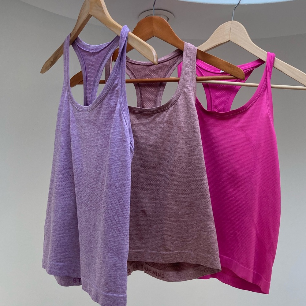 Lululemon | Bundle of 3 Swiftly Tank Tops